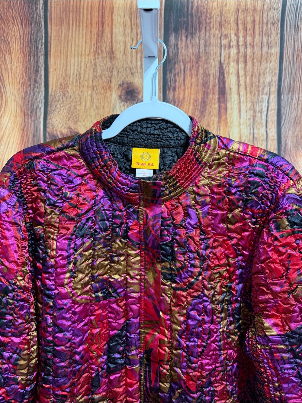 Ruby Rd. Zip Blazer Jacket Size XL - Picture 3 of 5